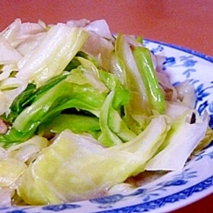 屋台直伝-簡単シャキシャキ☆台湾流キャベツ炒め
